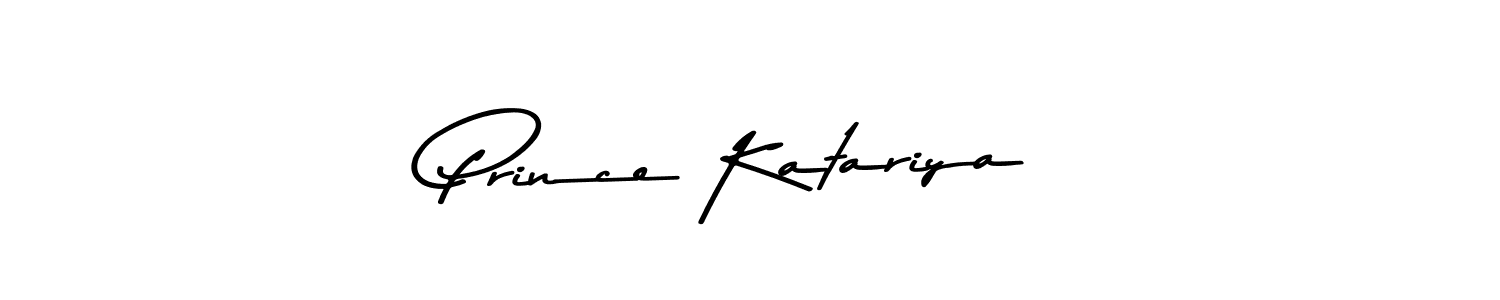 Use a signature maker to create a handwritten signature online. With this signature software, you can design (Asem Kandis PERSONAL USE) your own signature for name Prince Katariya. Prince Katariya signature style 9 images and pictures png