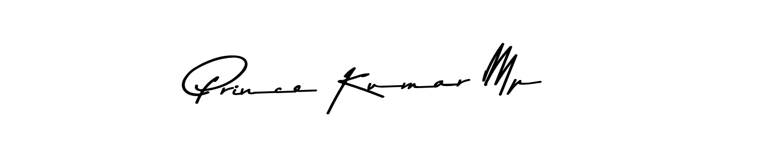 Make a beautiful signature design for name Prince Kumar Mp. With this signature (Asem Kandis PERSONAL USE) style, you can create a handwritten signature for free. Prince Kumar Mp signature style 9 images and pictures png