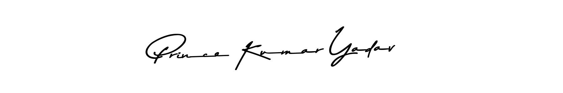 How to make Prince Kumar Yadav name signature. Use Asem Kandis PERSONAL USE style for creating short signs online. This is the latest handwritten sign. Prince Kumar Yadav signature style 9 images and pictures png