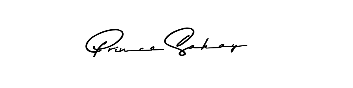 Create a beautiful signature design for name Prince Sahay. With this signature (Asem Kandis PERSONAL USE) fonts, you can make a handwritten signature for free. Prince Sahay signature style 9 images and pictures png