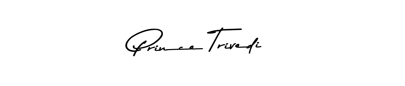 Make a beautiful signature design for name Prince Trivedi. With this signature (Asem Kandis PERSONAL USE) style, you can create a handwritten signature for free. Prince Trivedi signature style 9 images and pictures png