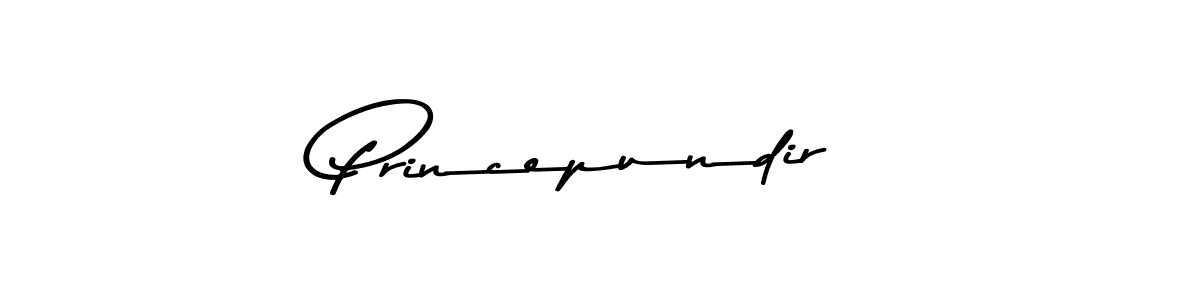 Create a beautiful signature design for name Princepundir. With this signature (Asem Kandis PERSONAL USE) fonts, you can make a handwritten signature for free. Princepundir signature style 9 images and pictures png