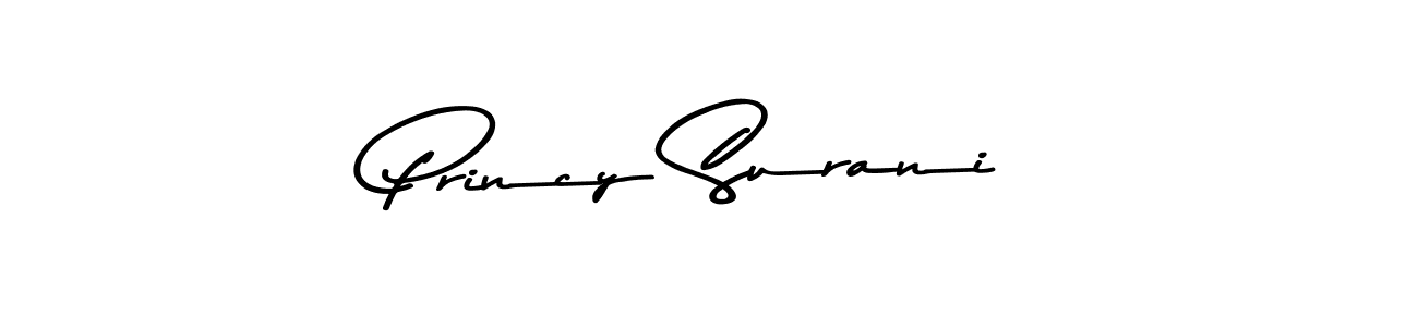 Also we have Princy Surani name is the best signature style. Create professional handwritten signature collection using Asem Kandis PERSONAL USE autograph style. Princy Surani signature style 9 images and pictures png
