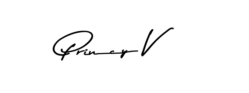 How to make Princy V signature? Asem Kandis PERSONAL USE is a professional autograph style. Create handwritten signature for Princy V name. Princy V signature style 9 images and pictures png