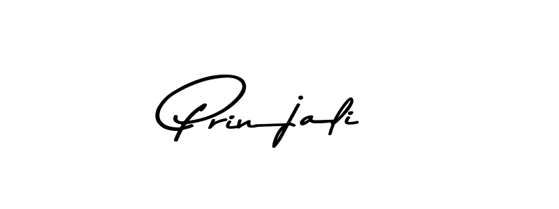 Prinjali stylish signature style. Best Handwritten Sign (Asem Kandis PERSONAL USE) for my name. Handwritten Signature Collection Ideas for my name Prinjali. Prinjali signature style 9 images and pictures png