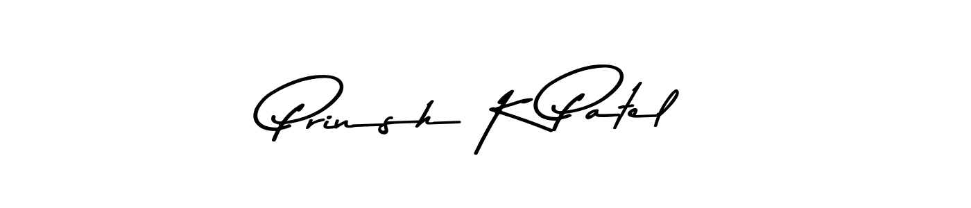 Make a short Prinsh K Patel signature style. Manage your documents anywhere anytime using Asem Kandis PERSONAL USE. Create and add eSignatures, submit forms, share and send files easily. Prinsh K Patel signature style 9 images and pictures png