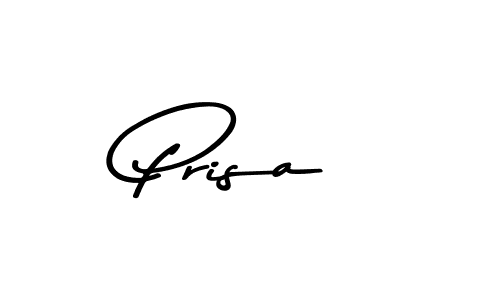 Prisa stylish signature style. Best Handwritten Sign (Asem Kandis PERSONAL USE) for my name. Handwritten Signature Collection Ideas for my name Prisa. Prisa signature style 9 images and pictures png