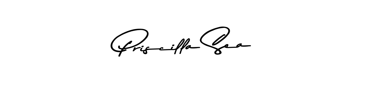 The best way (Asem Kandis PERSONAL USE) to make a short signature is to pick only two or three words in your name. The name Priscilla Sea include a total of six letters. For converting this name. Priscilla Sea signature style 9 images and pictures png