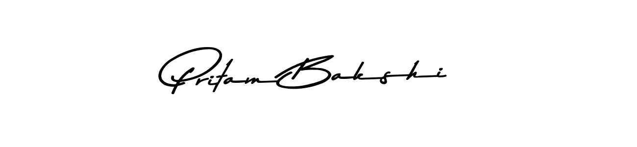 This is the best signature style for the Pritam Bakshi name. Also you like these signature font (Asem Kandis PERSONAL USE). Mix name signature. Pritam Bakshi signature style 9 images and pictures png