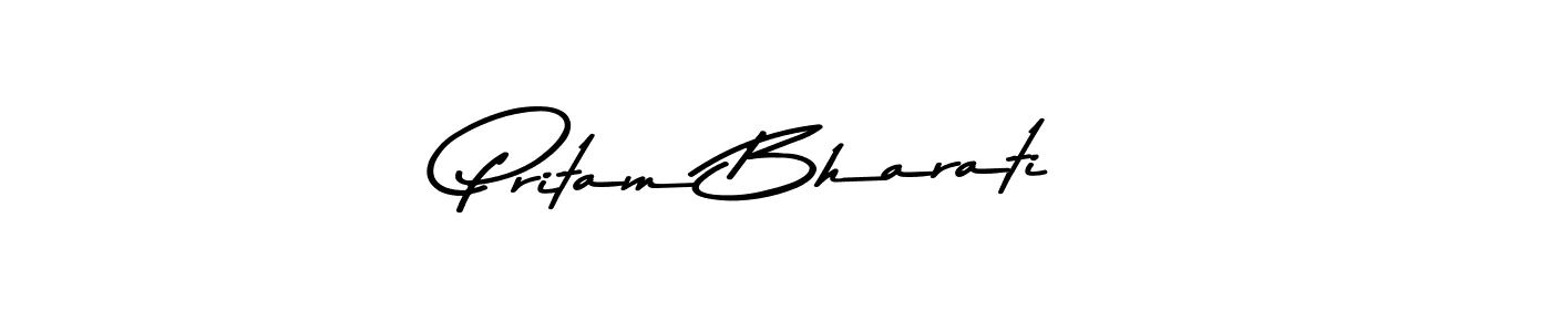 Make a beautiful signature design for name Pritam Bharati. Use this online signature maker to create a handwritten signature for free. Pritam Bharati signature style 9 images and pictures png