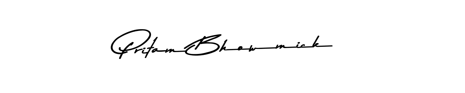 Also we have Pritam Bhowmick name is the best signature style. Create professional handwritten signature collection using Asem Kandis PERSONAL USE autograph style. Pritam Bhowmick signature style 9 images and pictures png