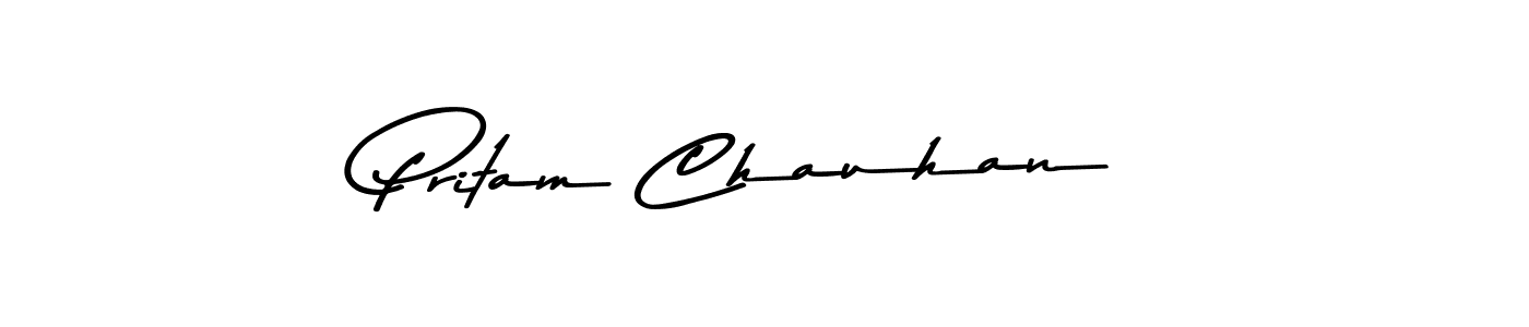 Make a beautiful signature design for name Pritam Chauhan. Use this online signature maker to create a handwritten signature for free. Pritam Chauhan signature style 9 images and pictures png