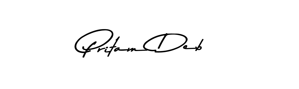 Also we have Pritam Deb name is the best signature style. Create professional handwritten signature collection using Asem Kandis PERSONAL USE autograph style. Pritam Deb signature style 9 images and pictures png