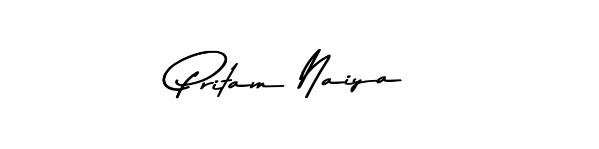 Pritam Naiya stylish signature style. Best Handwritten Sign (Asem Kandis PERSONAL USE) for my name. Handwritten Signature Collection Ideas for my name Pritam Naiya. Pritam Naiya signature style 9 images and pictures png