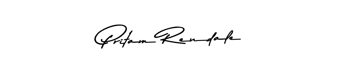 How to Draw Pritam Rendale signature style? Asem Kandis PERSONAL USE is a latest design signature styles for name Pritam Rendale. Pritam Rendale signature style 9 images and pictures png