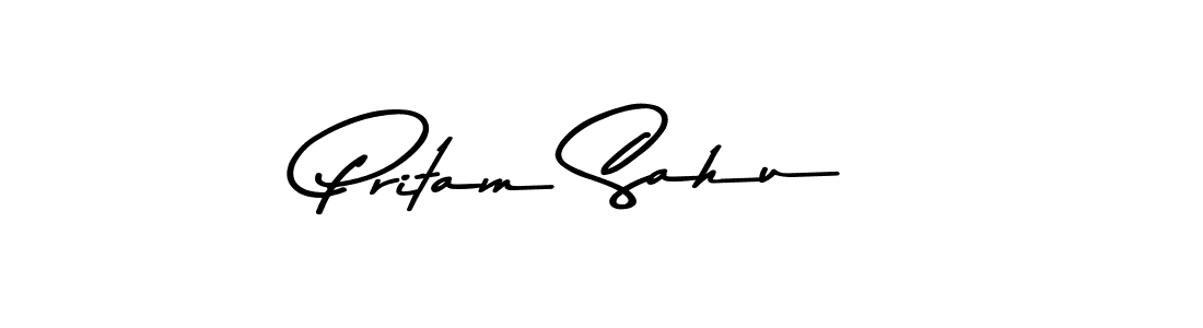 Also You can easily find your signature by using the search form. We will create Pritam Sahu name handwritten signature images for you free of cost using Asem Kandis PERSONAL USE sign style. Pritam Sahu signature style 9 images and pictures png