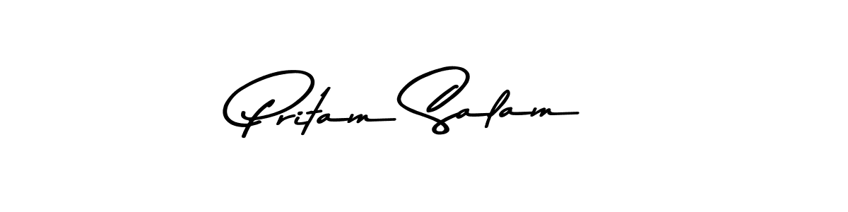You can use this online signature creator to create a handwritten signature for the name Pritam Salam. This is the best online autograph maker. Pritam Salam signature style 9 images and pictures png