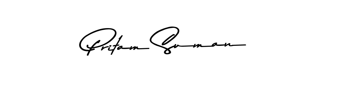 Similarly Asem Kandis PERSONAL USE is the best handwritten signature design. Signature creator online .You can use it as an online autograph creator for name Pritam Suman. Pritam Suman signature style 9 images and pictures png