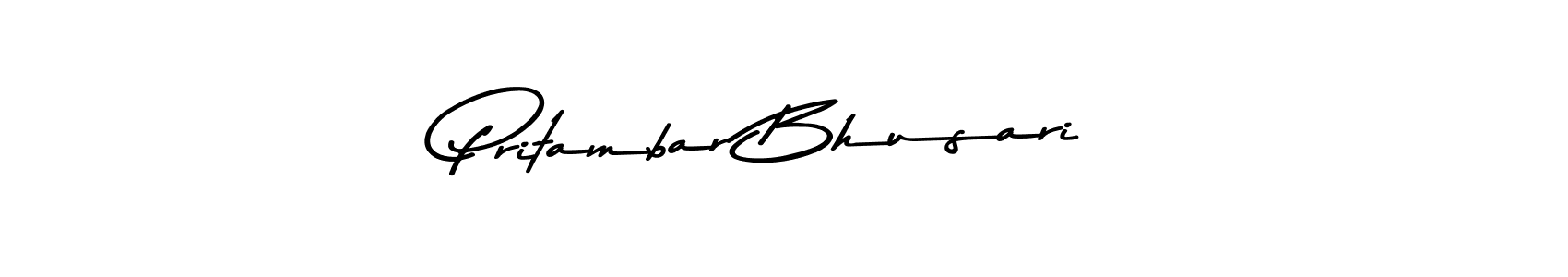 How to make Pritambar Bhusari signature? Asem Kandis PERSONAL USE is a professional autograph style. Create handwritten signature for Pritambar Bhusari name. Pritambar Bhusari signature style 9 images and pictures png