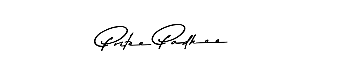 Design your own signature with our free online signature maker. With this signature software, you can create a handwritten (Asem Kandis PERSONAL USE) signature for name Pritee Padhee. Pritee Padhee signature style 9 images and pictures png