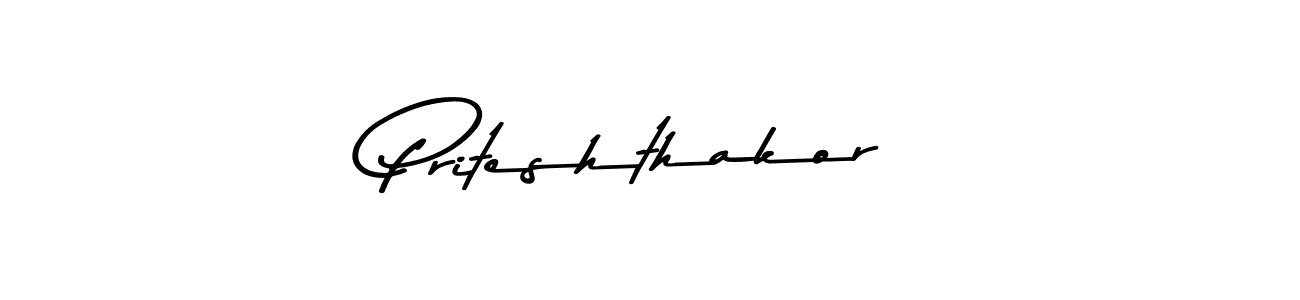 Also You can easily find your signature by using the search form. We will create Priteshthakor name handwritten signature images for you free of cost using Asem Kandis PERSONAL USE sign style. Priteshthakor signature style 9 images and pictures png