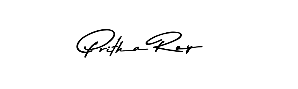 Create a beautiful signature design for name Pritha Roy. With this signature (Asem Kandis PERSONAL USE) fonts, you can make a handwritten signature for free. Pritha Roy signature style 9 images and pictures png