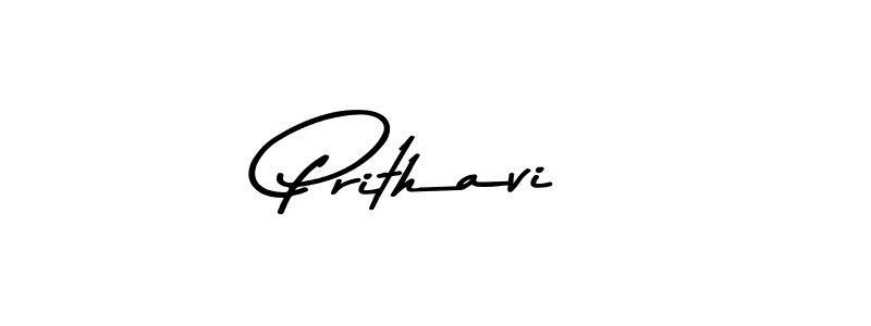 Use a signature maker to create a handwritten signature online. With this signature software, you can design (Asem Kandis PERSONAL USE) your own signature for name Prithavi. Prithavi signature style 9 images and pictures png