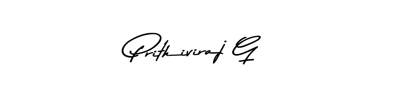 How to make Prithiviraj G signature? Asem Kandis PERSONAL USE is a professional autograph style. Create handwritten signature for Prithiviraj G name. Prithiviraj G signature style 9 images and pictures png