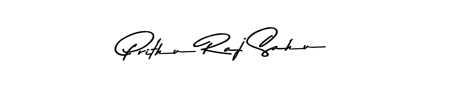 Prithu Raj Sahu stylish signature style. Best Handwritten Sign (Asem Kandis PERSONAL USE) for my name. Handwritten Signature Collection Ideas for my name Prithu Raj Sahu. Prithu Raj Sahu signature style 9 images and pictures png