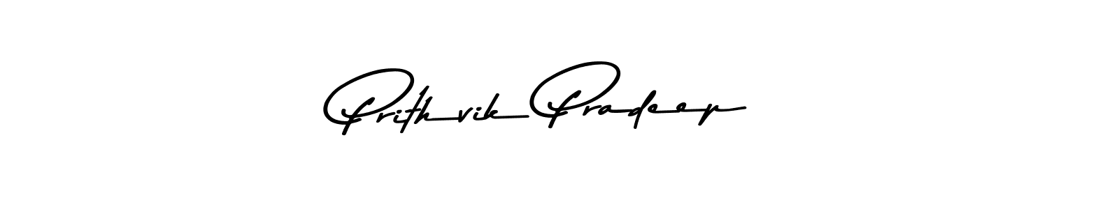 Also You can easily find your signature by using the search form. We will create Prithvik Pradeep name handwritten signature images for you free of cost using Asem Kandis PERSONAL USE sign style. Prithvik Pradeep signature style 9 images and pictures png