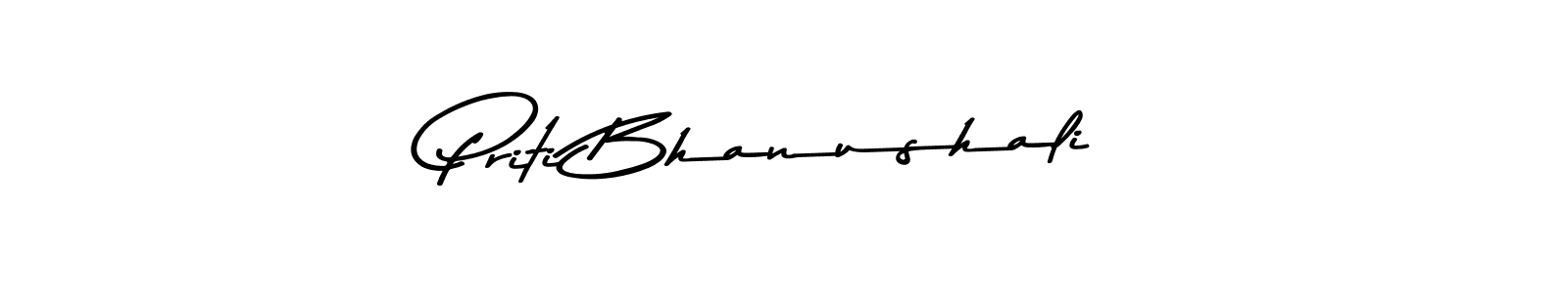 Use a signature maker to create a handwritten signature online. With this signature software, you can design (Asem Kandis PERSONAL USE) your own signature for name Priti Bhanushali. Priti Bhanushali signature style 9 images and pictures png