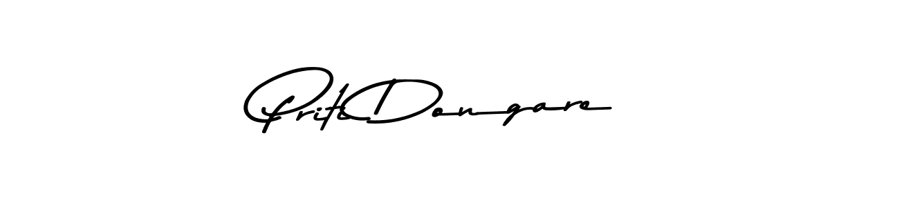 Asem Kandis PERSONAL USE is a professional signature style that is perfect for those who want to add a touch of class to their signature. It is also a great choice for those who want to make their signature more unique. Get Priti Dongare name to fancy signature for free. Priti Dongare signature style 9 images and pictures png