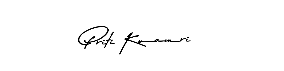 How to make Priti Kuamri signature? Asem Kandis PERSONAL USE is a professional autograph style. Create handwritten signature for Priti Kuamri name. Priti Kuamri signature style 9 images and pictures png
