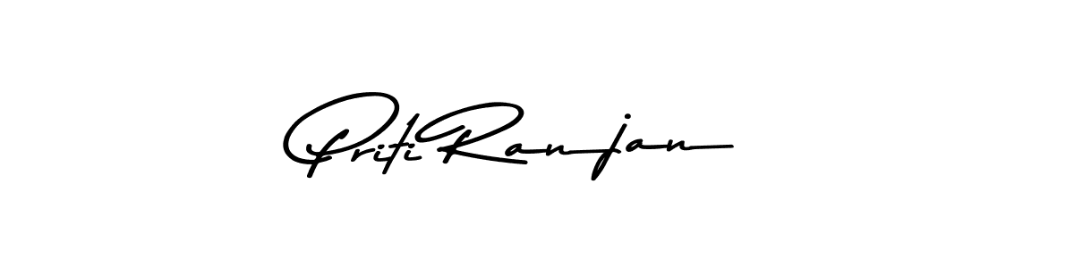 Make a beautiful signature design for name Priti Ranjan. With this signature (Asem Kandis PERSONAL USE) style, you can create a handwritten signature for free. Priti Ranjan signature style 9 images and pictures png