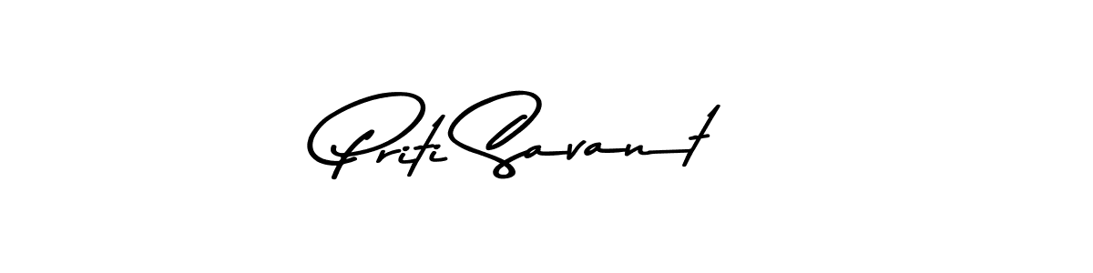 How to make Priti Savant signature? Asem Kandis PERSONAL USE is a professional autograph style. Create handwritten signature for Priti Savant name. Priti Savant signature style 9 images and pictures png