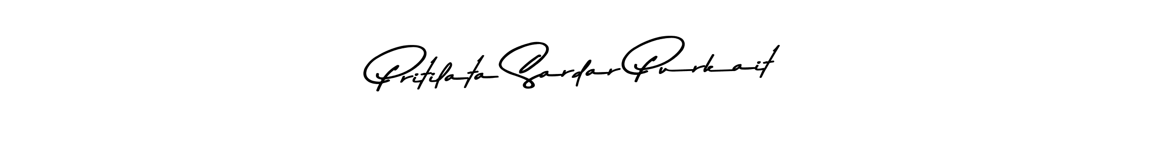 Use a signature maker to create a handwritten signature online. With this signature software, you can design (Asem Kandis PERSONAL USE) your own signature for name Pritilata Sardar Purkait. Pritilata Sardar Purkait signature style 9 images and pictures png
