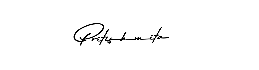 Pritishmita stylish signature style. Best Handwritten Sign (Asem Kandis PERSONAL USE) for my name. Handwritten Signature Collection Ideas for my name Pritishmita. Pritishmita signature style 9 images and pictures png