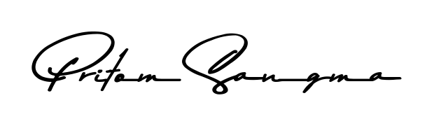 The Asem Kandis PERSONAL USE lettering style adds unique flourish to name Pritom Sangma. Stand out with a custom digital autograph made in seconds. Pritom Sangma signature style 9 images and pictures png