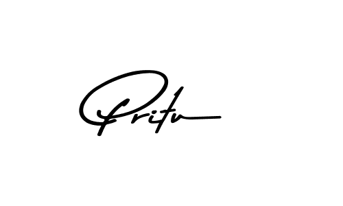 How to make Pritu signature? Asem Kandis PERSONAL USE is a professional autograph style. Create handwritten signature for Pritu name. Pritu signature style 9 images and pictures png