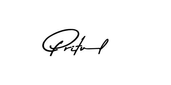 Also You can easily find your signature by using the search form. We will create Pritul name handwritten signature images for you free of cost using Asem Kandis PERSONAL USE sign style. Pritul signature style 9 images and pictures png