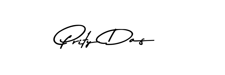 Create a beautiful signature design for name Prity Das. With this signature (Asem Kandis PERSONAL USE) fonts, you can make a handwritten signature for free. Prity Das signature style 9 images and pictures png