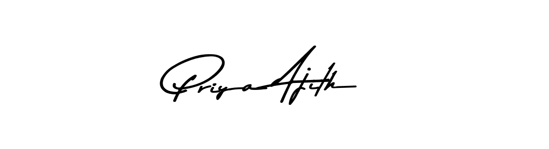 Make a beautiful signature design for name Priya Ajith. Use this online signature maker to create a handwritten signature for free. Priya Ajith signature style 9 images and pictures png