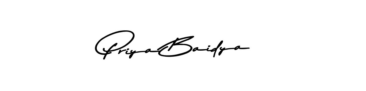 You can use this online signature creator to create a handwritten signature for the name Priya Baidya. This is the best online autograph maker. Priya Baidya signature style 9 images and pictures png