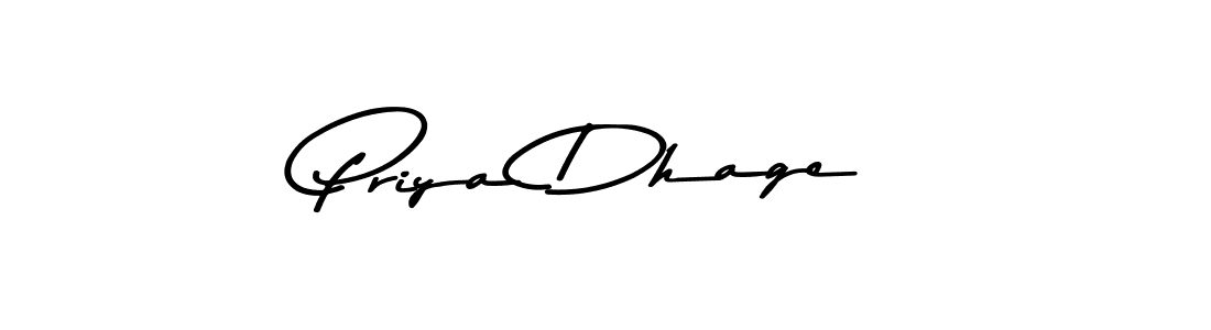 This is the best signature style for the Priya Dhage name. Also you like these signature font (Asem Kandis PERSONAL USE). Mix name signature. Priya Dhage signature style 9 images and pictures png