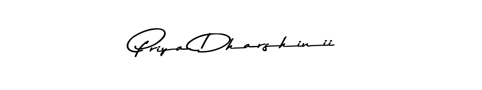 Design your own signature with our free online signature maker. With this signature software, you can create a handwritten (Asem Kandis PERSONAL USE) signature for name Priya Dharshinii. Priya Dharshinii signature style 9 images and pictures png