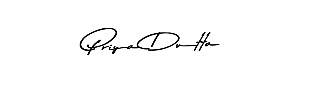 Use a signature maker to create a handwritten signature online. With this signature software, you can design (Asem Kandis PERSONAL USE) your own signature for name Priya Dutta. Priya Dutta signature style 9 images and pictures png