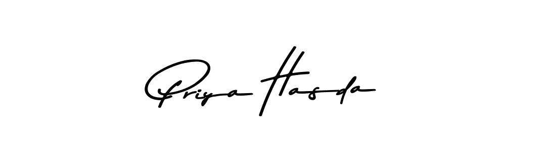 It looks lik you need a new signature style for name Priya Hasda. Design unique handwritten (Asem Kandis PERSONAL USE) signature with our free signature maker in just a few clicks. Priya Hasda signature style 9 images and pictures png