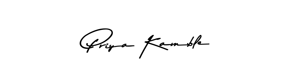 Make a beautiful signature design for name Priya Kamble. Use this online signature maker to create a handwritten signature for free. Priya Kamble signature style 9 images and pictures png