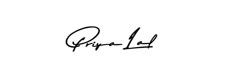 Design your own signature with our free online signature maker. With this signature software, you can create a handwritten (Asem Kandis PERSONAL USE) signature for name Priya Lal. Priya Lal signature style 9 images and pictures png