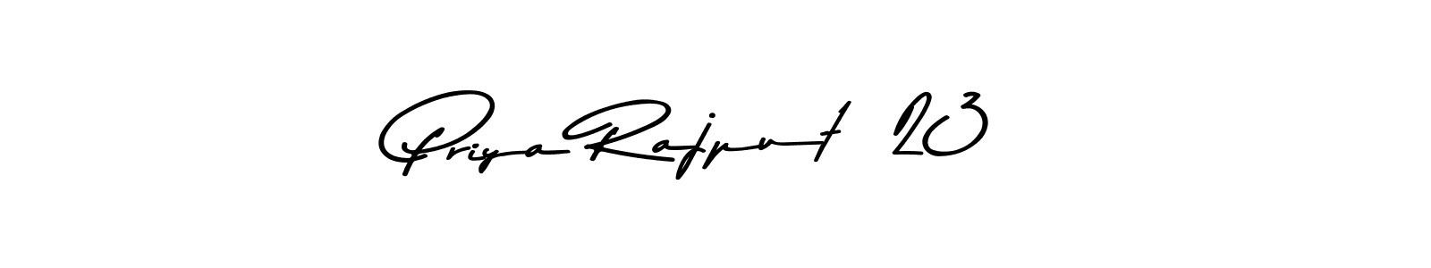 How to make Priya Rajput  23 signature? Asem Kandis PERSONAL USE is a professional autograph style. Create handwritten signature for Priya Rajput  23 name. Priya Rajput  23 signature style 9 images and pictures png